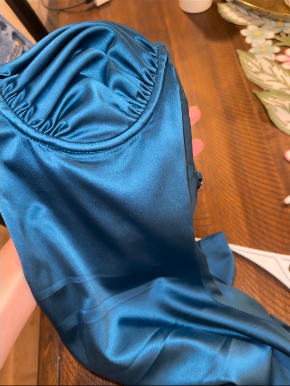 Babyboo Zahra Mini Dress in Teal - Picture 10 of 10